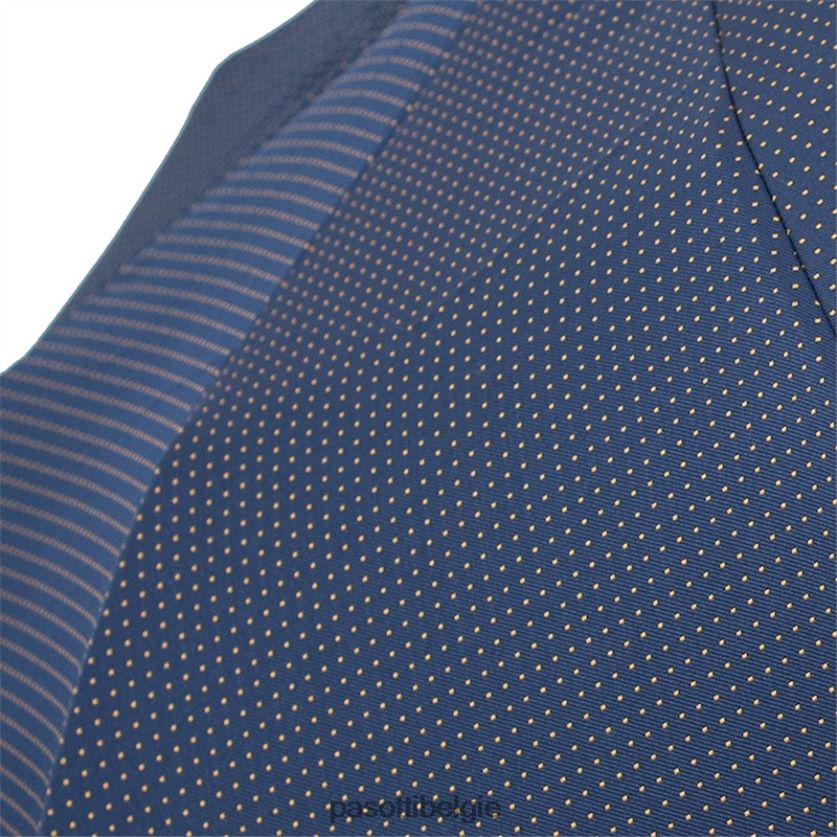 paraplu | 64 pto cn4 n36 - opvouwbare paraplu met leren handvat PASOTTI VFHH4H186