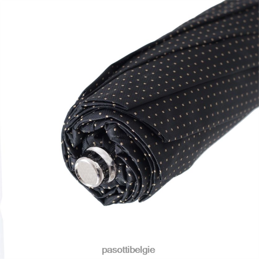 paraplu | 64 pto cn5 c - klassieke opvouwbare paraplu, kastanjehouten handvat PASOTTI VFHH4H192