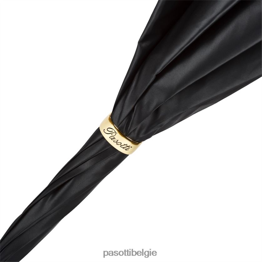 paraplu | 189 1409-29 b17 - zwarte tijgerparaplu, dubbeldoek PASOTTI VFHH4H411
