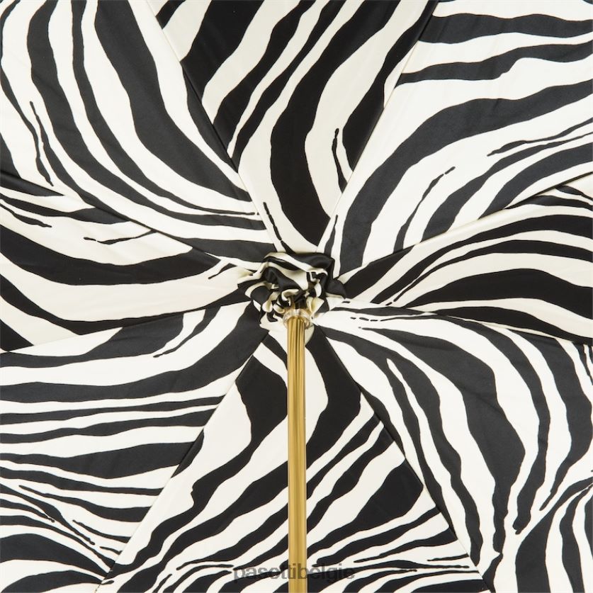 paraplu | 189 21028-55 a - ivoorkleurige paraplu met zebrine binnenkant, dubbeldoek PASOTTI VFHH4H419