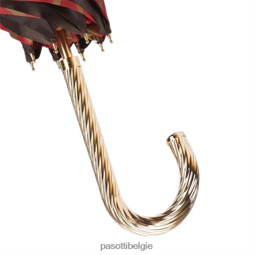 paraplu | 189 21029-21 g2 - paraplu met rode giraffenprint binnenkant, dubbeldoek PASOTTI VFHH4H420