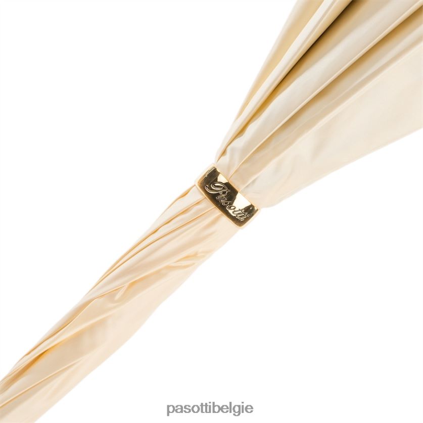 paraplu | 189 52417-11 z5 - crèmewitte paraplu met luipaardprint, dubbeldoek PASOTTI VFHH4H424