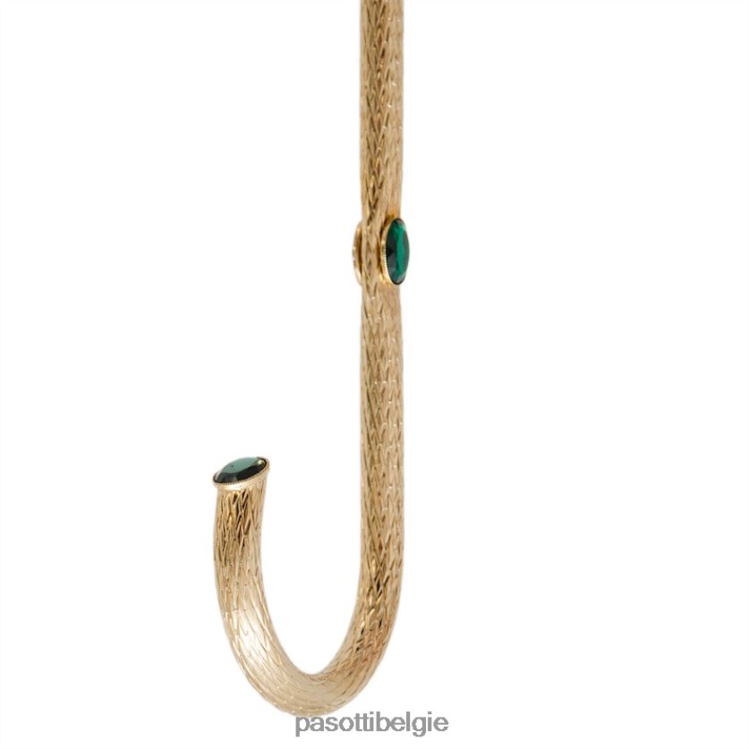 paraplu | 189 hawaii p5 - zwarte paraplu met pauwbinnenwerk, dubbeldoek PASOTTI VFHH4H415