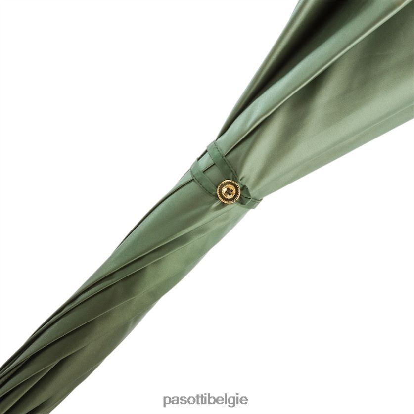 paraplu | 397 991 b - luipaardparaplu met prachtige binnenkant en bamboe handvat, dubbeldoek PASOTTI VFHH4H403