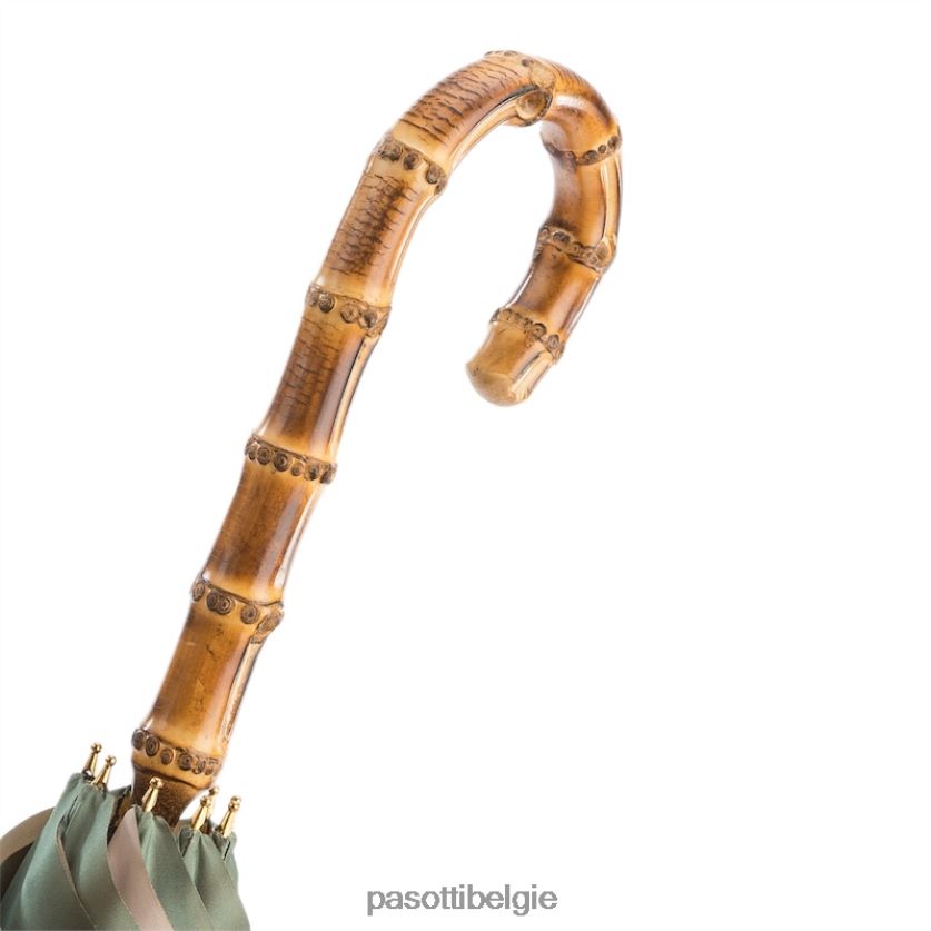 paraplu | 397 991 b - luipaardparaplu met prachtige binnenkant en bamboe handvat, dubbeldoek PASOTTI VFHH4H403