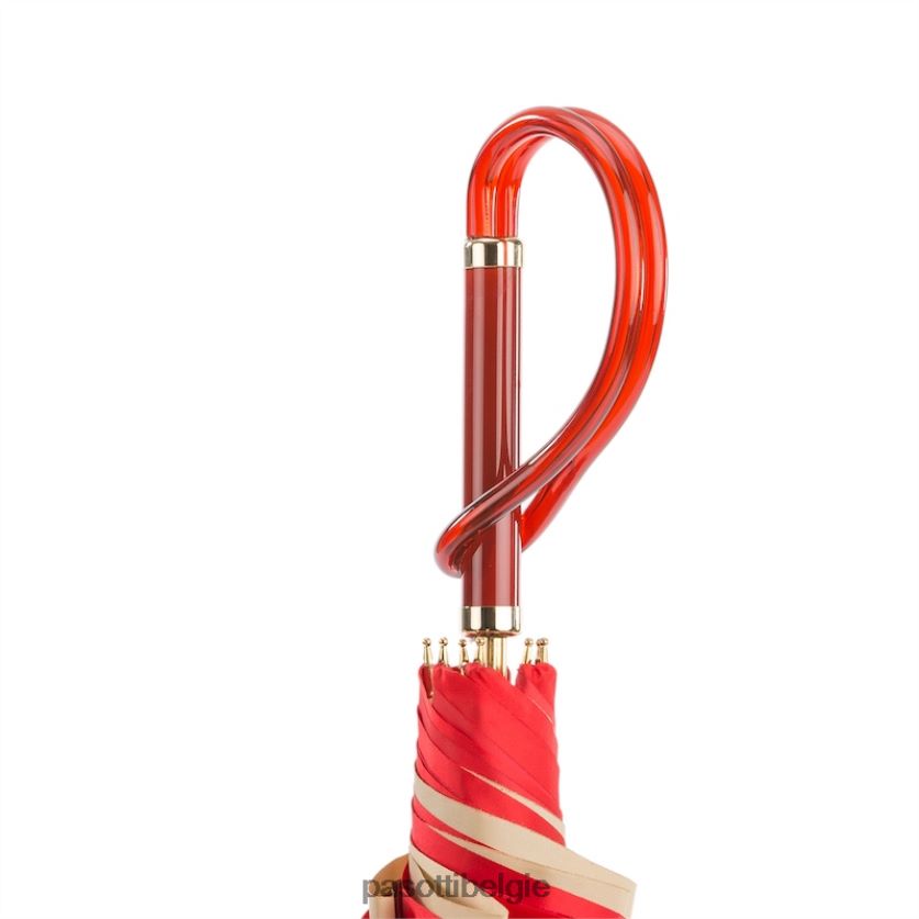 paraplu | 189 21065-21 a - rode dahliaparaplu, dubbeldoek PASOTTI VFHH4H331