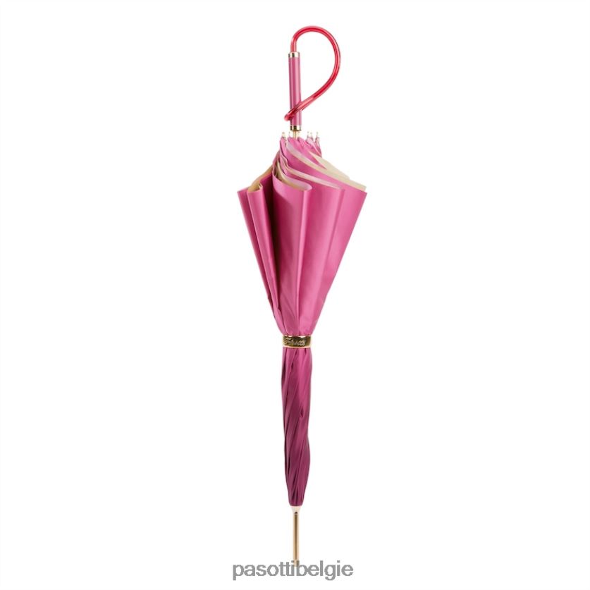 paraplu | 189 21065-30 a - fuchsia dahliaparaplu, dubbeldoek PASOTTI VFHH4H377