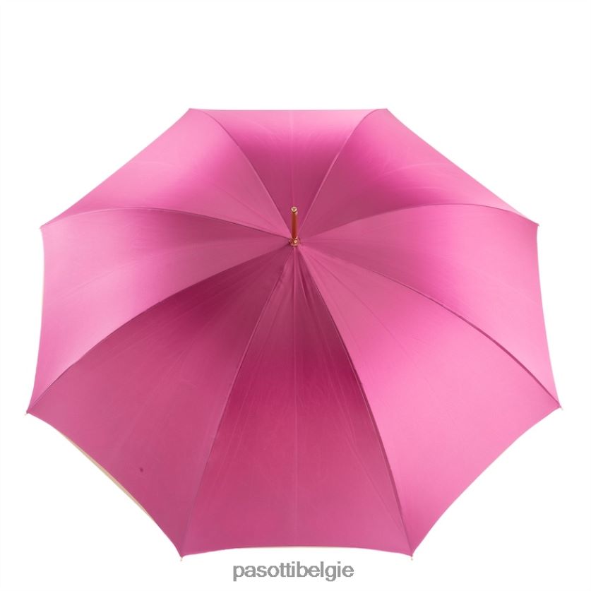 paraplu | 189 21065-30 a - fuchsia dahliaparaplu, dubbeldoek PASOTTI VFHH4H377