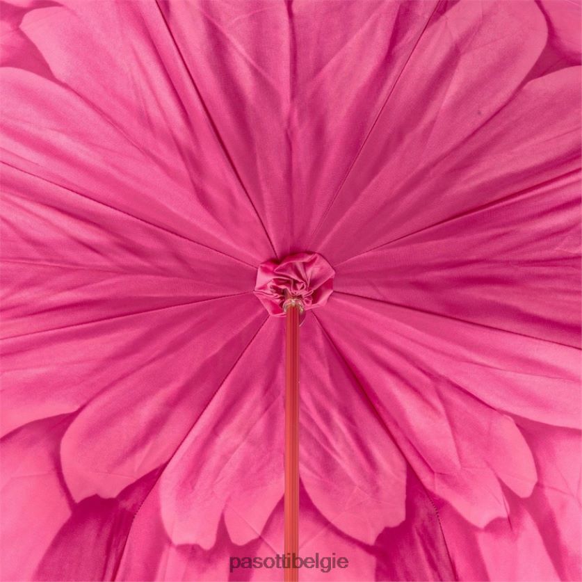 paraplu | 189 21065-30 a - fuchsia dahliaparaplu, dubbeldoek PASOTTI VFHH4H377