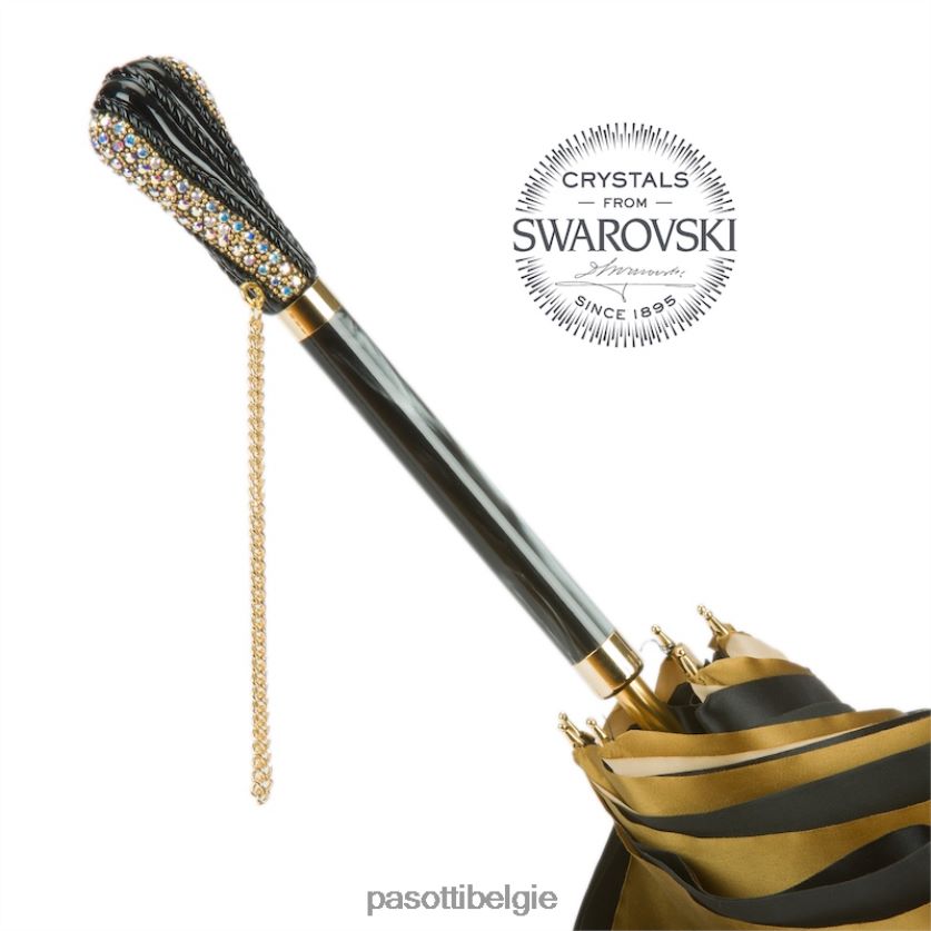 paraplu | 189 21273-6 s8ab - luxe gouden dahliaparaplu, dubbeldoek PASOTTI VFHH4H387