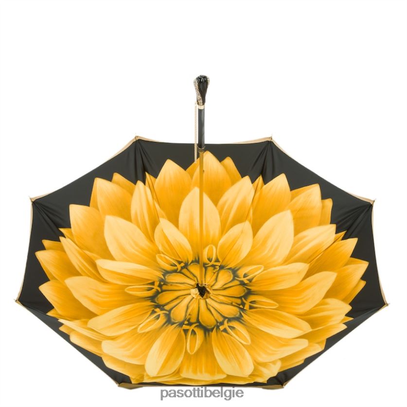 paraplu | 189 21273-6 s8ab - luxe gouden dahliaparaplu, dubbeldoek PASOTTI VFHH4H387