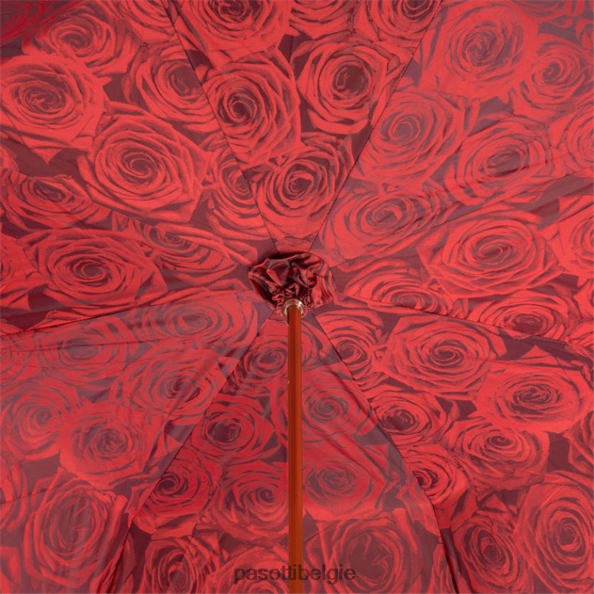 paraplu | 189 50884-1 u2 - rode rozenparaplu, dubbeldoek PASOTTI VFHH4H381