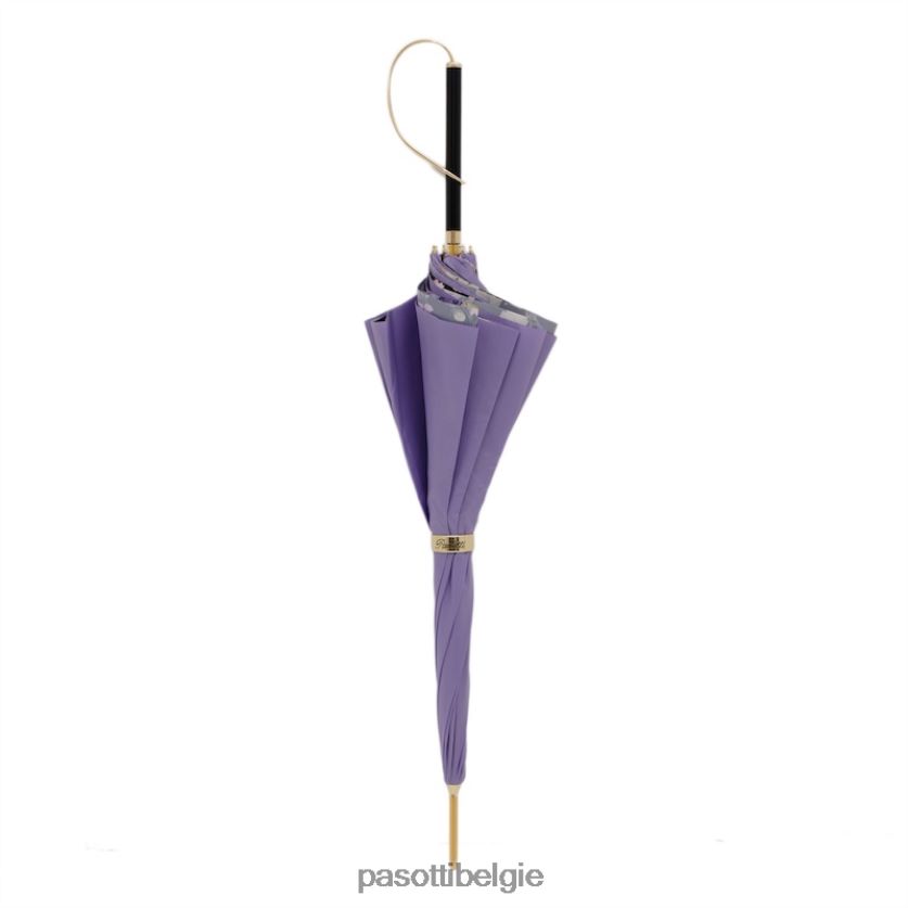 paraplu | 189 52693-70 s - parasol met lila bloemen, dubbeldoek PASOTTI VFHH4H345