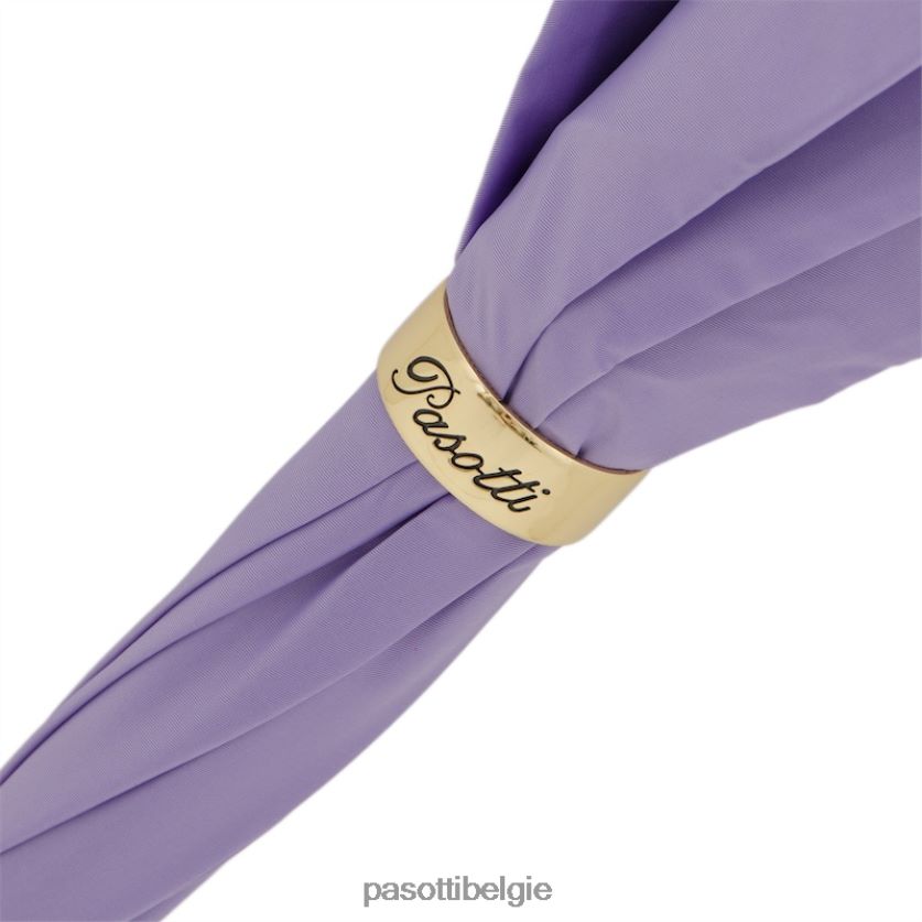 paraplu | 189 52693-70 s - parasol met lila bloemen, dubbeldoek PASOTTI VFHH4H345