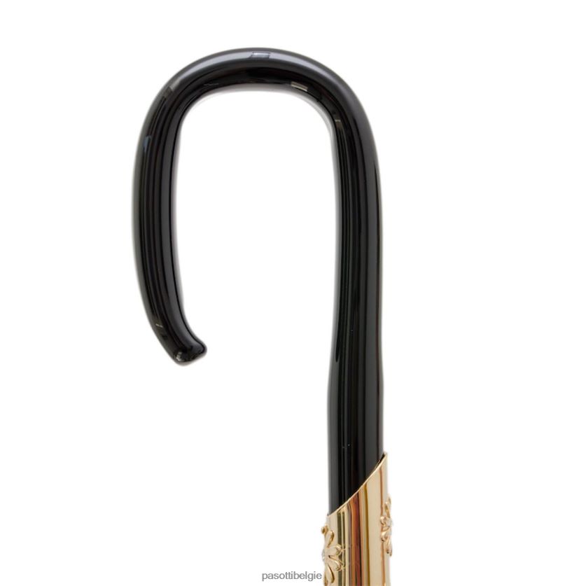 paraplu | 189 5y259-8 f38 - crèmekleurige paraplu met bloemen, dubbeldoek PASOTTI VFHH4H359