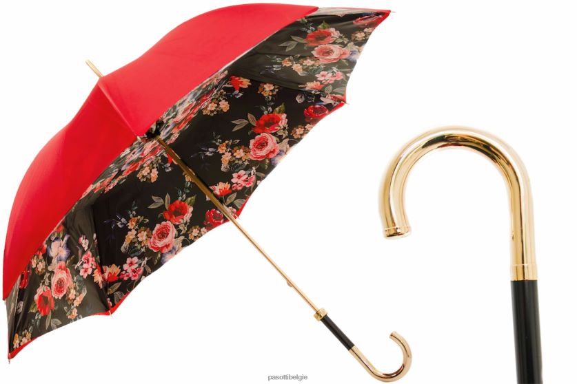 paraplu | 189 9h005-1 p27 - paraplu rose rosse PASOTTI VFHH4H398