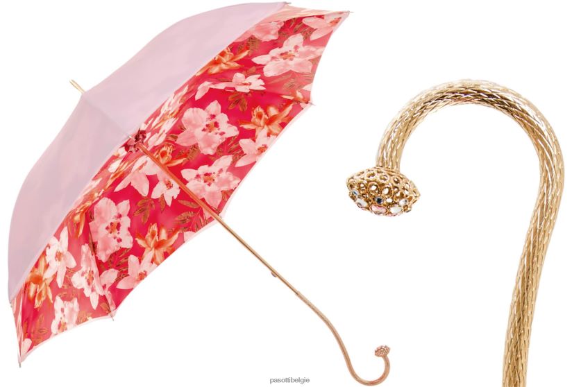paraplu | 189 orchidee-7 p42 - paraplu orchideeea rosa PASOTTI VFHH4H392