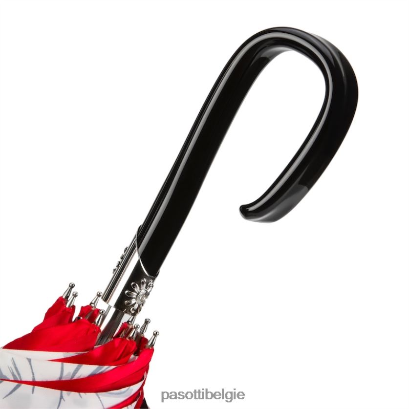 paraplu | 189n 56799-1 f38 - zwarte zonnebloemen moderne paraplu, dubbeldoek PASOTTI VFHH4H353