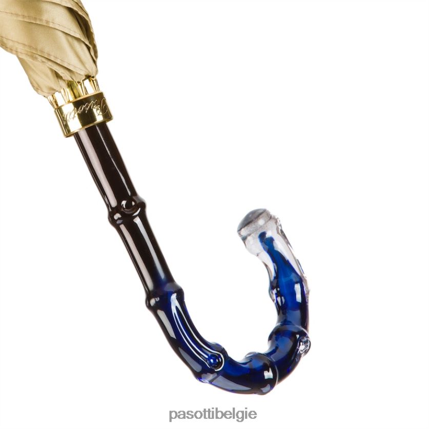 paraplu | 460 21065-13 n5 - blauwe dahliaparaplu PASOTTI VFHH4H362