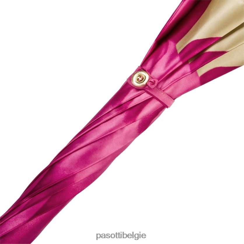 paraplu | 460 21065-30 p5 - fuchsia dahlia paraplu PASOTTI VFHH4H344