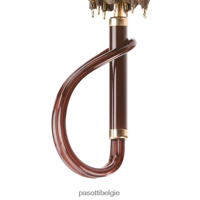 paraplu | 189 55874-13 a - beige paraplu met stippen PASOTTI VFHH4H460