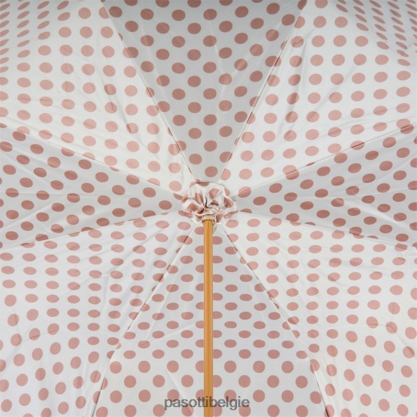 paraplu | 189 55874-13 a - beige paraplu met stippen PASOTTI VFHH4H460