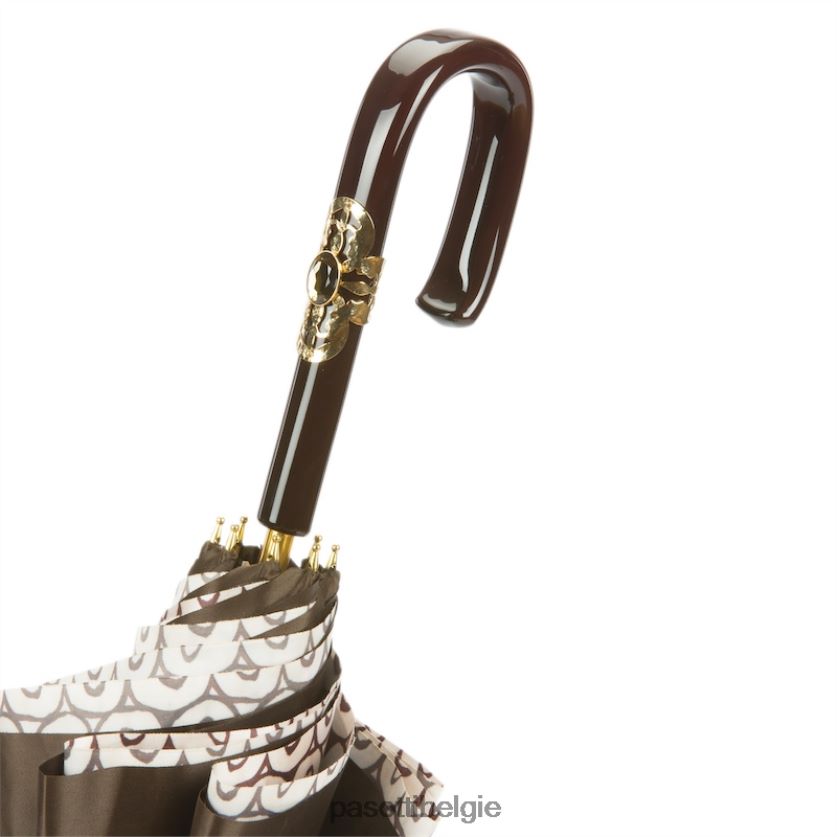 paraplu | 189 5e438-3 c26 - geometrische paraplu met kleine cirkels, dubbeldoek PASOTTI VFHH4H485