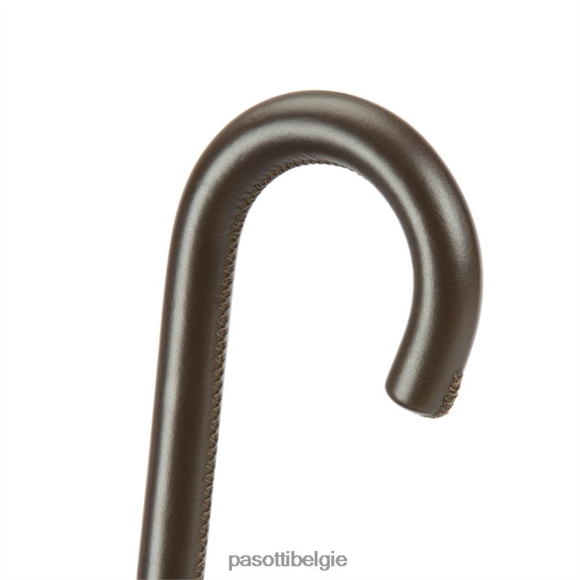 paraplu | 189 5f805-6 p - paisley paraplu met leren handvat PASOTTI VFHH4H454