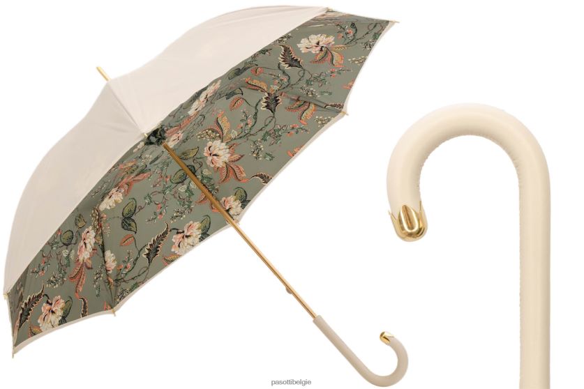 paraplu | 189 5g414-4 m17 - klassieke ivoorkleurige paraplu PASOTTI VFHH4H442