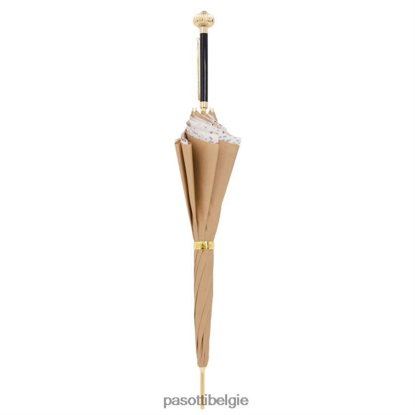 paraplu | 189 5g468-6 u14 - beige klassieke paraplu, dubbel doek PASOTTI VFHH4H444