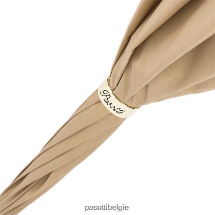 paraplu | 189 5g468-6 u14 - beige klassieke paraplu, dubbel doek PASOTTI VFHH4H444
