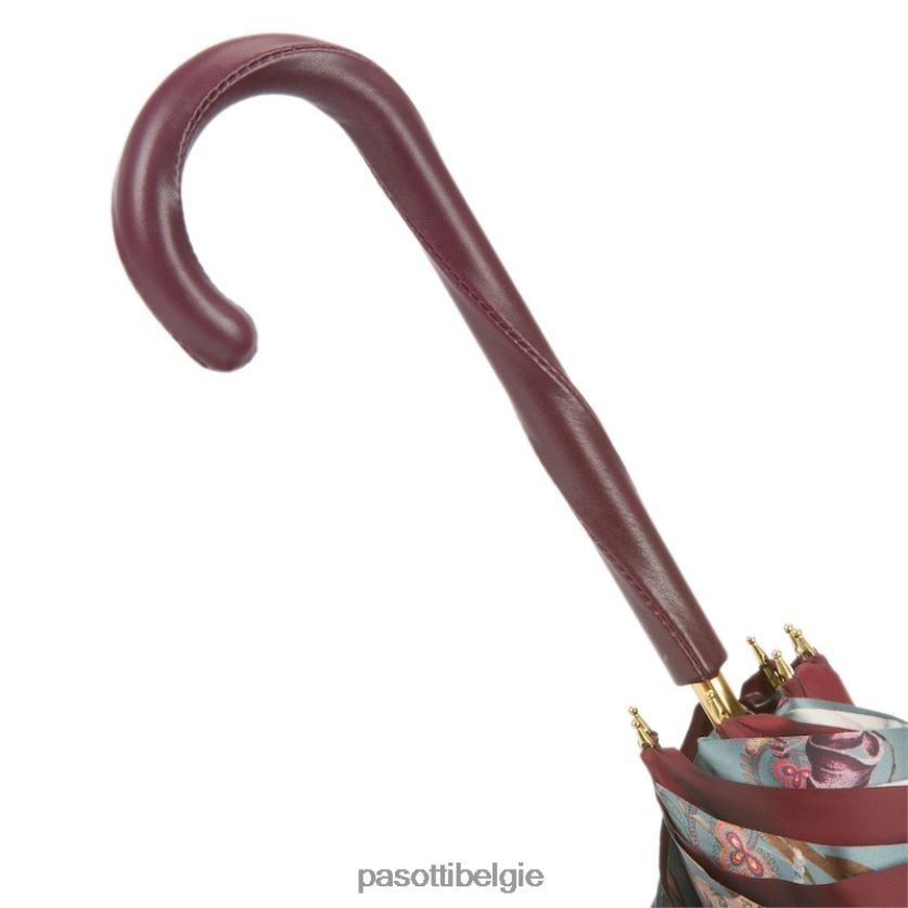 paraplu | 189 5v777-1 z16 - klassieke bordeauxrode paraplu PASOTTI VFHH4H448