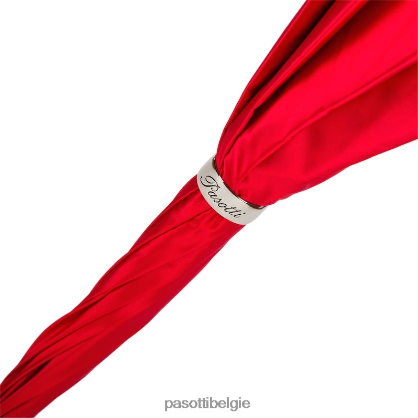 paraplu | 189n 55874-2 u18 - felrode paraplu met stippen, dubbel stof PASOTTI VFHH4H471