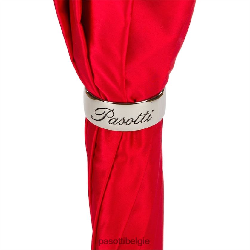 paraplu | 189n 55874-2 u18 - felrode paraplu met stippen, dubbel stof PASOTTI VFHH4H471