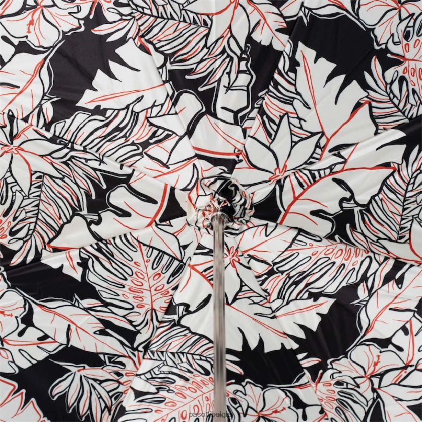 paraplu | 189n z0327-1 p49 - paraplu foglie bianche PASOTTI VFHH4H435