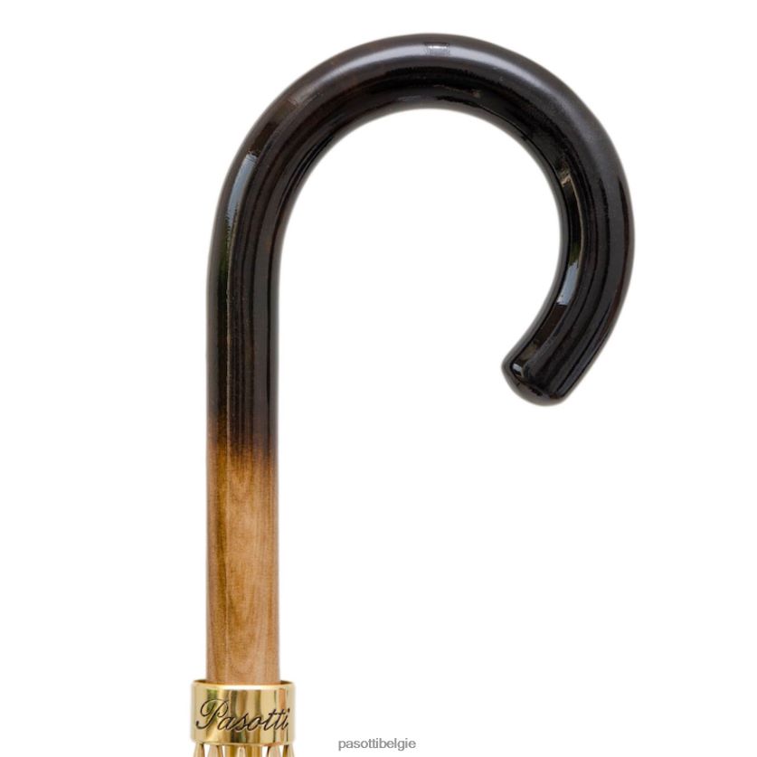 paraplu | 20 5y743-5 n62 - tartan paraplu met bloemen PASOTTI VFHH4H445