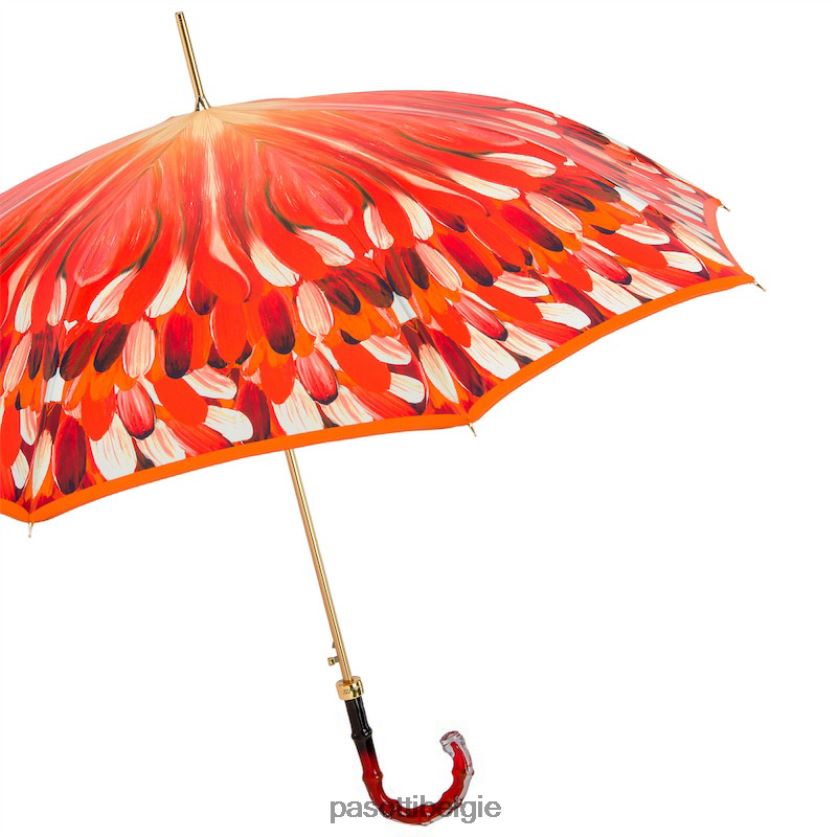 paraplu | 460 30093-4 n5 - oranje penseelstreken PASOTTI VFHH4H464