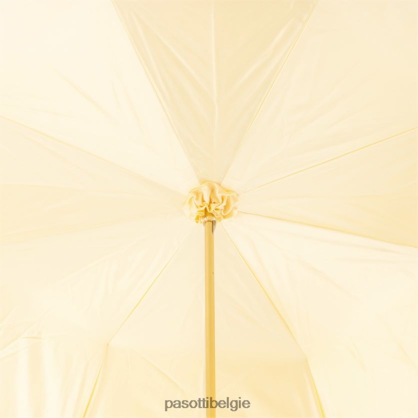 paraplu | 177 plat-300 p5 - ivoorkleurige paraplu met versiering (homepage paraplu) PASOTTI VFHH4H521