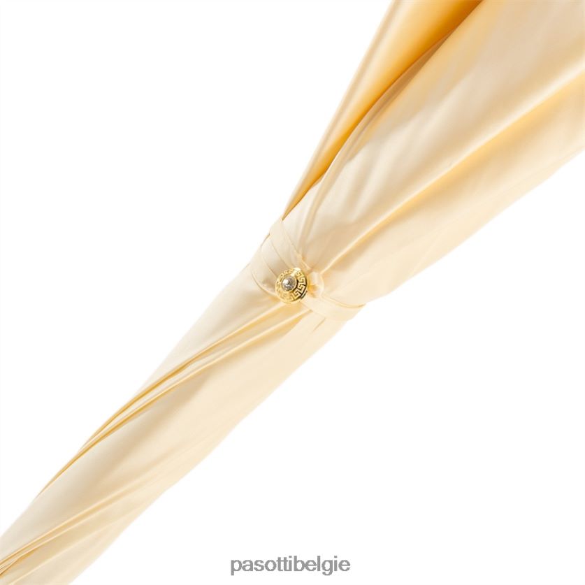 paraplu | 177 plat-300 p5 - ivoorkleurige paraplu met versiering (homepage paraplu) PASOTTI VFHH4H521