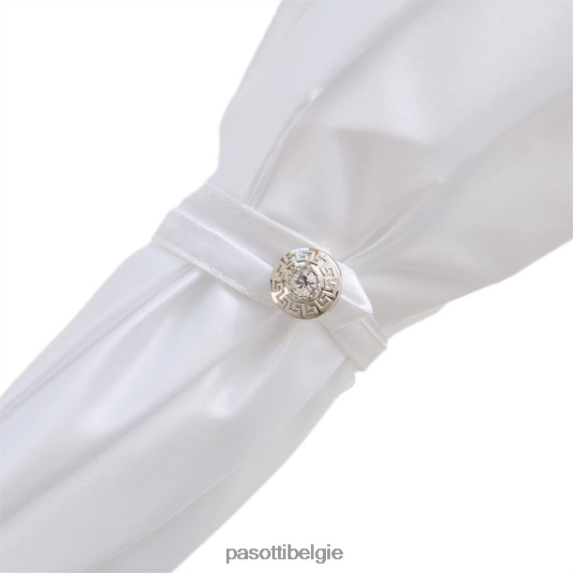 paraplu | 179n plat-1 p5 - trouwparaplu met witte parels PASOTTI VFHH4H557