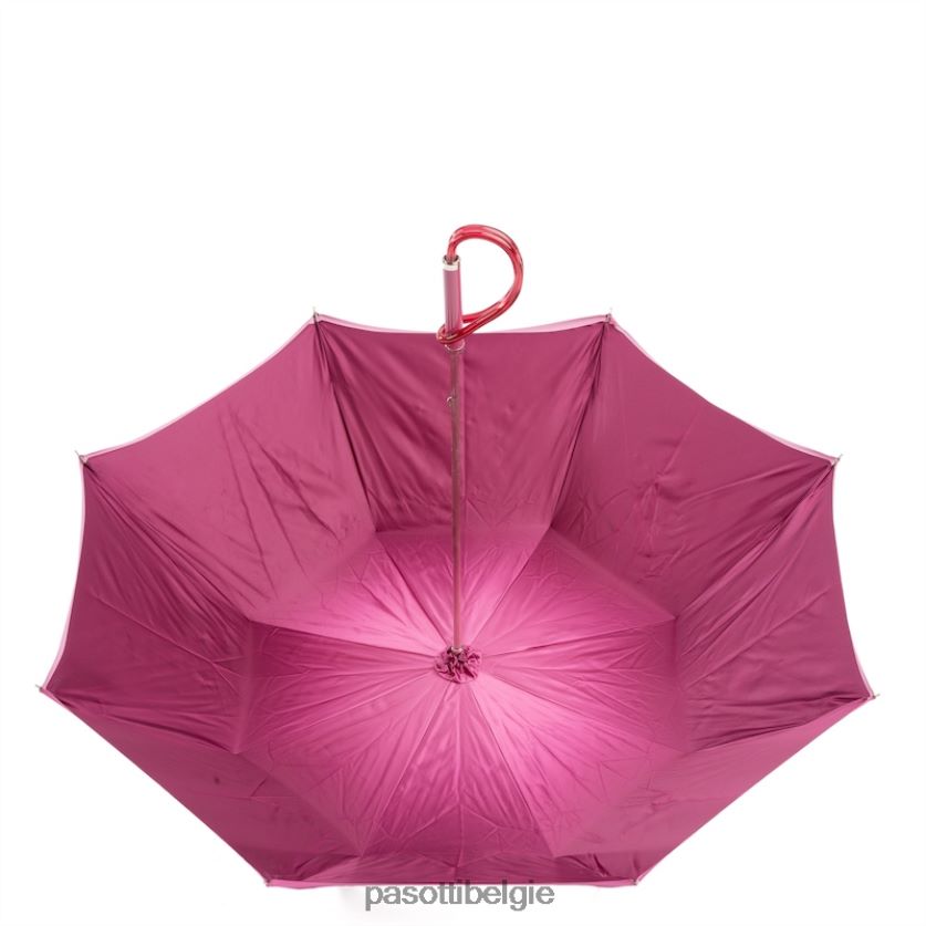 paraplu | 185n 21284-18 a - roze swarovski paraplu, dubbeldoek PASOTTI VFHH4H540