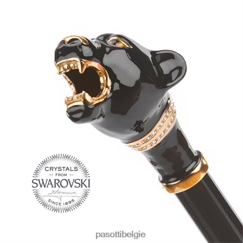 paraplu | 189 1411-29 k1 - zwarte panterparaplu PASOTTI VFHH4H529