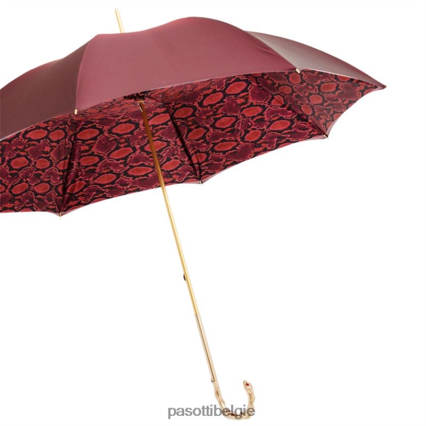 paraplu | 189 55303-213 w90 - rode pythonparaplu PASOTTI VFHH4H542