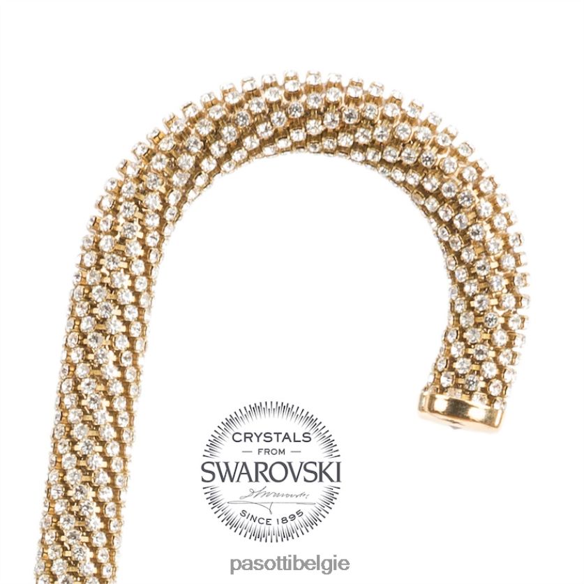 paraplu | 189 58002-9 d35 - zwarte paraplu met kettingen bedrukte binnenkant PASOTTI VFHH4H502