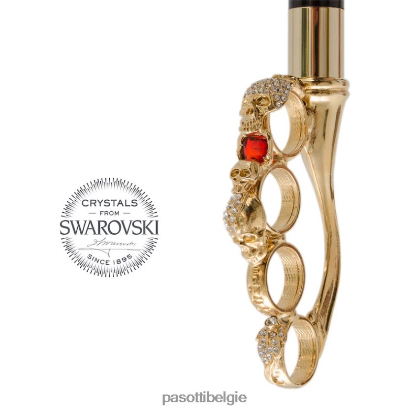 paraplu | 189 5a488-91 w84 - boksbeugelparaplu met rode dierenprint PASOTTI VFHH4H504