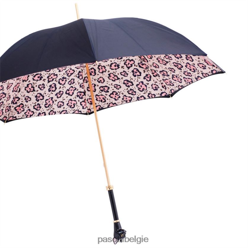paraplu | 189 5g284-1 k49 - zwarte kattenparaplu en dierenprint PASOTTI VFHH4H566