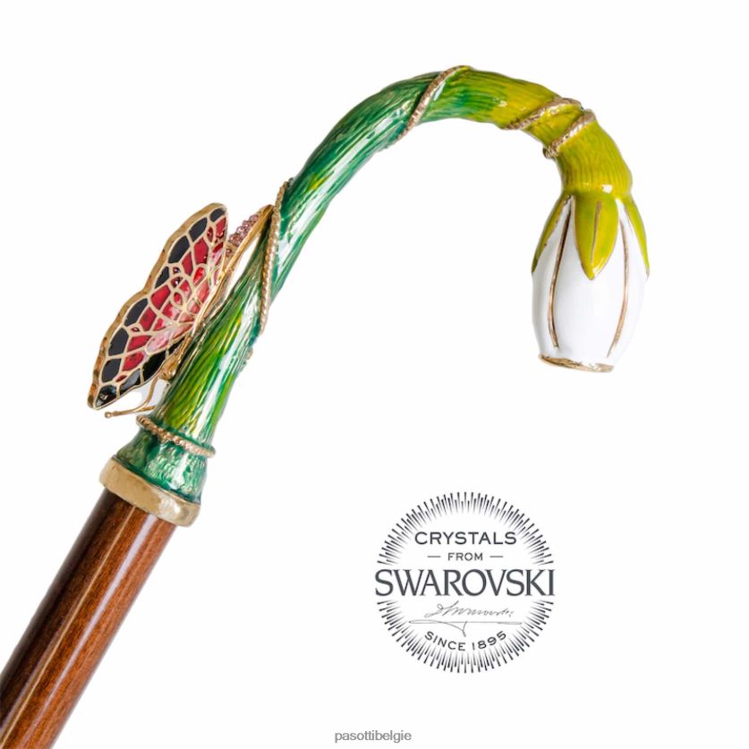 paraplu | 189 5x790-10 k90 - rode vlinderparaplu PASOTTI VFHH4H550