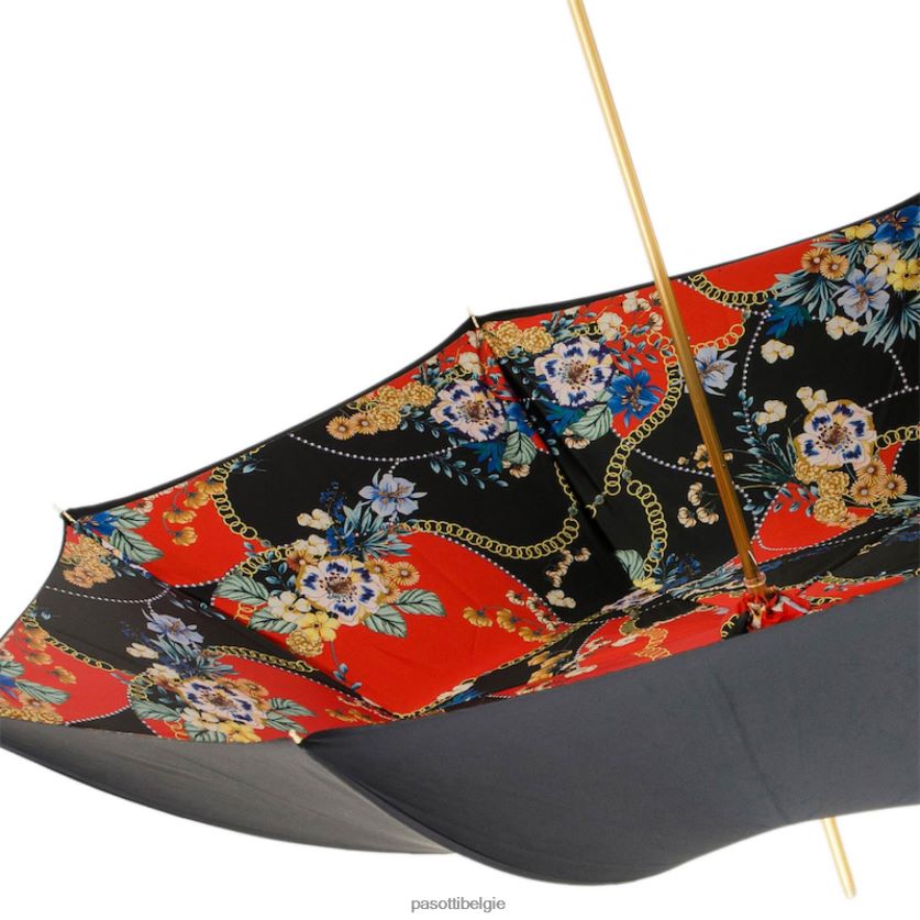 paraplu | 189 9a057-1 k78ne - zwarte poedelparaplu PASOTTI VFHH4H514