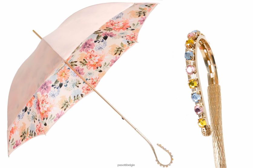paraplu | 189 9l267-2 p46 - paraplu gioiello rosa PASOTTI VFHH4H497