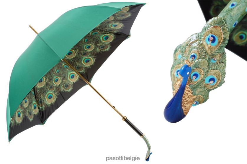 paraplu | 189 hawaii k18 - luxe pauwparaplu PASOTTI VFHH4H531